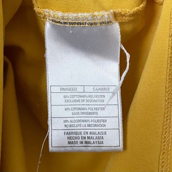 Nike Shirt Mens Large Yellow Pegasus 25 Se Collaboration Short Sleeve Fit Dry - Picture 11 of 12